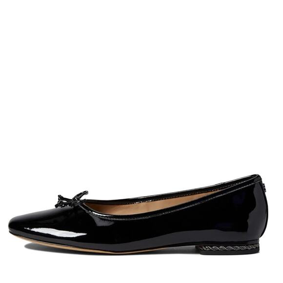Sam Edelman Marisol Ballet Flat in Black Patent Leather - Picture 3 of 15